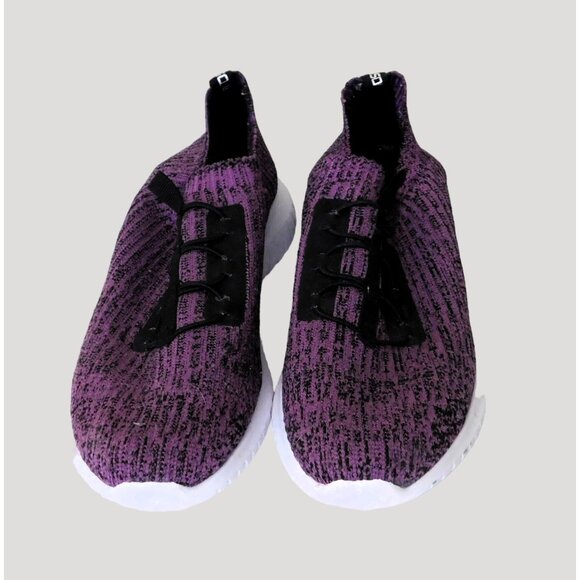 Tiosebon Slip-On Walking Sneakers Size 43 11 Purple Lightweight Stretch Comfort - Picture 3 of 10